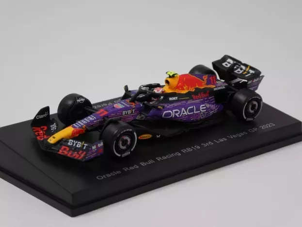 Spark Red Bull F1 Rb19 Team Oracle Red Bull Racing N 11 3rd Las Vegas Usa Gp 2023 Sergio Perez 1:64 Y357