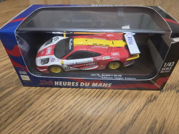 IXO Models Mclaren F 1 Gtr N 40 Le Mans 1998 S.o'rourke T.sugden B.auberlen 1:43 LMM110