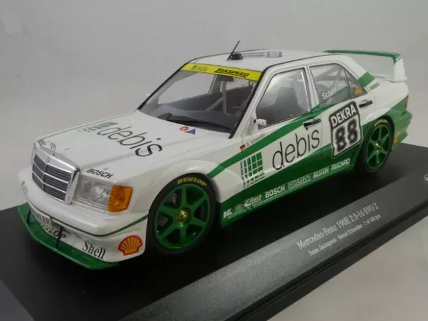 Minichamps Mercedes 190e 2.5 16v Evo2 Team Zakspeed N 88 Dtm Season 1991 Bernd Schneider 1:18 155913688