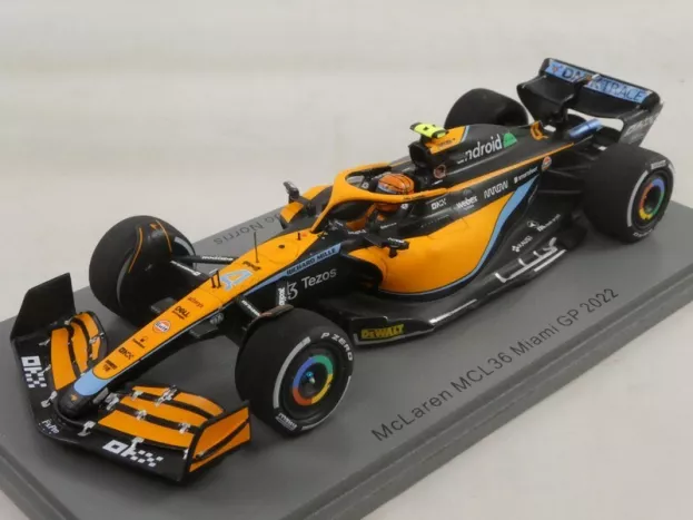 Spark Mclaren F1 Mcl36 Team Mclaren N 4 Miami Gp 2022 Lando Norris 1:43 S8535