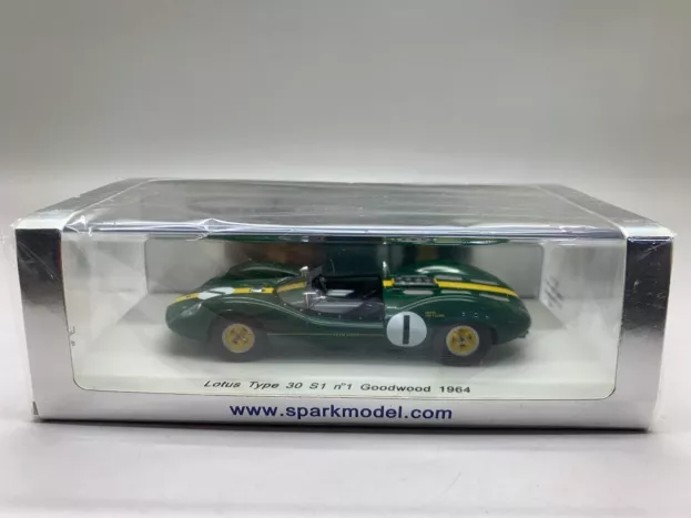 Spark Lotus Type 30 S1 N 31 Goodwood 1964 J.clark 1:43 S2210