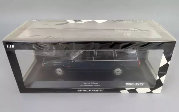 Minichamps Volvo 740gl Sw Station Wagon 1986 1:18 155171771