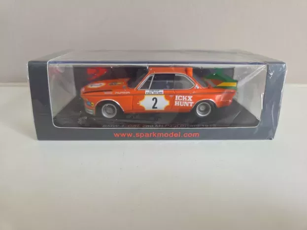 Spark Bmw 3.0 Csl Jagermeister N 2 2nd Paul Richard 1973 J.ickx J.hunt 1:43 S2820