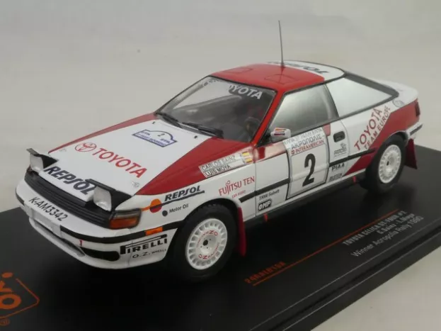 IXO Models Toyota Celica Gt-four N 2 Rally Acropolis 1990 C.sainz L.moya 1:24 24RAL016A