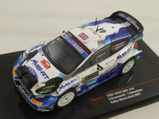 IXO Models Ford Fiesta Wrc N 44 Rally Montecarlo 2021 G.greensmith E.edmondson 1:43 RAM787