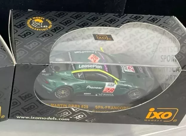 IXO Models Aston Martin Dbr9 6.0l V12 Team Aston Martin Racing N 28 Spa Francorchamps 2005 D.brabham S.sarrazin D.turner 1:43 GTM029
