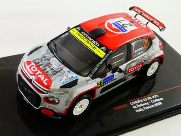 IXO Models Citroen C3 R5 N 21 Rally Estonia 2020 M.ostberg T.eriksen 1:43 RAM761