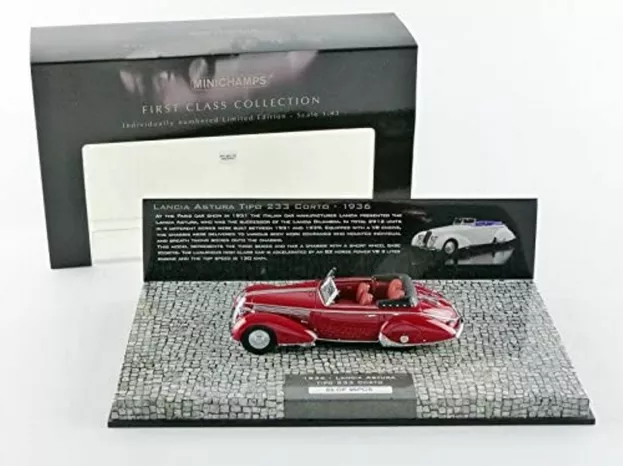 Minichamps Lancia Astura Tipo 233 Corto Cabriolet 1936 1:43 437125335