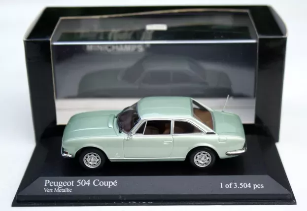 Minichamps Peugeot 504 Coupe 1974 1:43 400112120