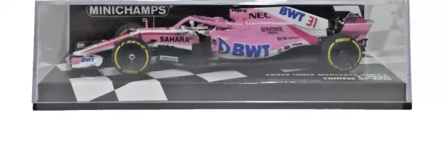 Minichamps Force India F1 Vjm11 Mercedes Team Sahara N 31 Season 2018 E.ocon 1:43 417180031