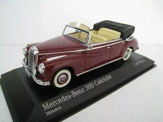 Minichamps Mercedes 300 w186 Cabriolet 1952 1:43 437032131