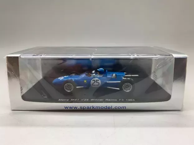 Spark Matra Simca F1 Ms1 N 25 Winner Gp Reims 1965 Jean-pierre Beltoise 1:43 S1598