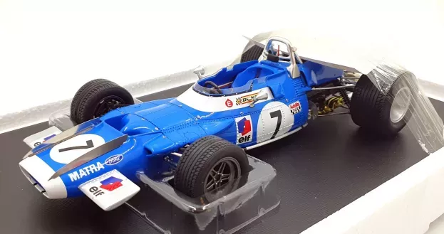 Spark Matra Simca F1 Ford Ms80 N 7 2nd Gp French 1969 J.p. Beltoise 1:18 18SF001