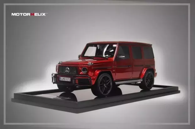 Motorhelix Mercedes G-class G63 Amg w463 V8 Biturbo 2019 1:18 MH018GLY