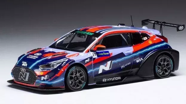 IXO Models Hyundai Veloster N 27 Etcr Season 2021 L.filippi 1:43 GTM161B