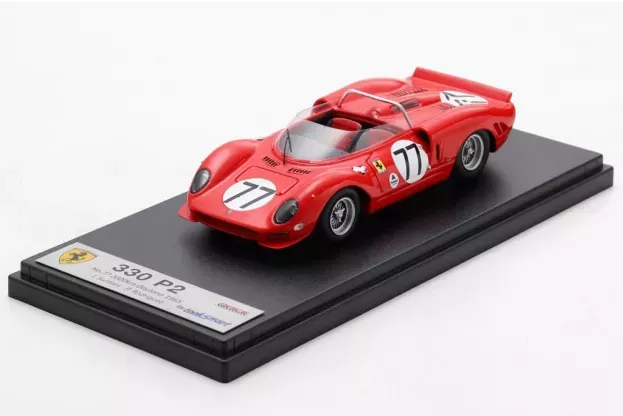 Looksmart Ferrari 330p2 N 77 2000km Daytona 1965 John Surtees Pablo Rodriguez 1:43 LSRC113