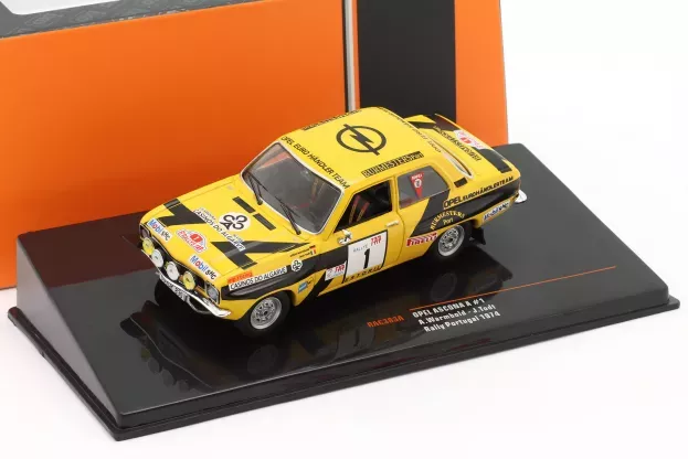 IXO Models Opel Ascona Team Handler N 1 Rally Portugal 1974 A.warmbold J.todt 1:43 RAC383A