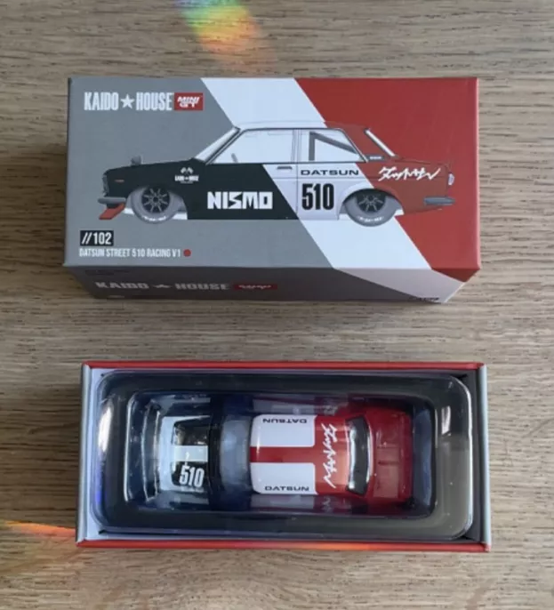 Mini-GT Datsun 510 Kaido House N 510 Racing V1 1972 1:64 KHMG102