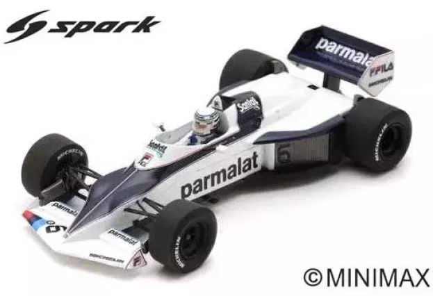 Spark Brabham F1 Bt52 N 6 Brazilian Gp 1983 Riccardo Patrese 1:43 S7105