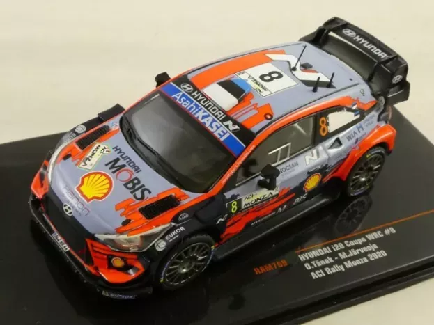 IXO Models Hyundai I20 Wrc Coupe Team Shell Mobis N 8 Rally Monza 2020 O.tanak M.jarveoja 1:43 RAM769