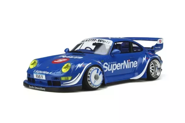 GT Spirit Porsche 911 993 Rwb N 9 Rauh Welt Supernine Hong Kong 2019 1:18 GT316