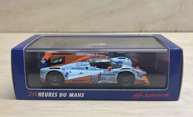 Spark Lola B12 80 Nissan Gulf Racing Middle East N 28 24h Le Mans 2012 Giroix Johansson Badey 1:43 S3713