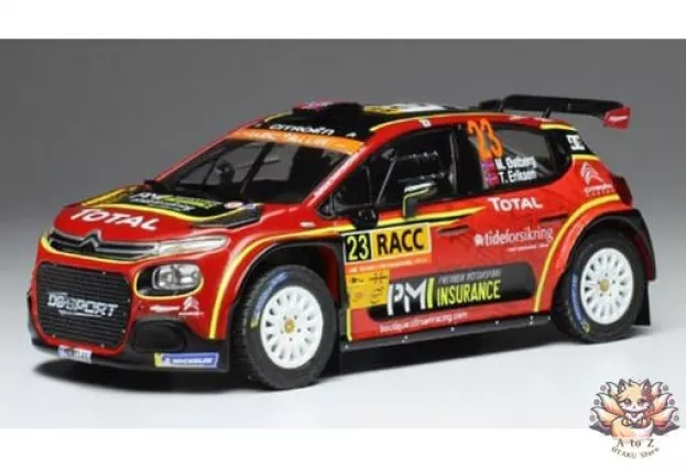 IXO Models Citroen C3 R5 N 23 Rally Catalunya 2019 M.osterberg T.eriksen 1:43 RAM738