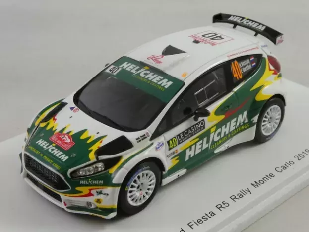 Spark Ford Fiesta R5 N 40 Rally Montecarlo 2019 H.vossen E.berkhof 1:43 S5986