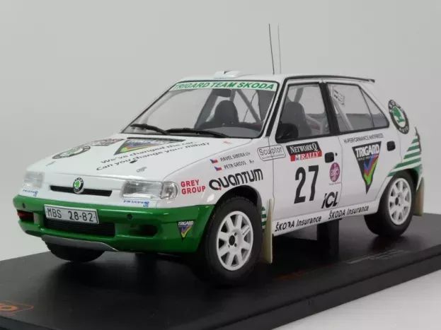 IXO Models Skoda Felicia N 27 Rally Rac Lombard 1995 P.sibera P.gross 1:18 18RMC148.22