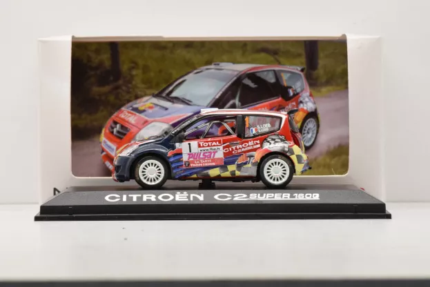 Norev Citroen C2 Super 1600 N 1 Rally Du Var S.loeb 1999 1:43 155255