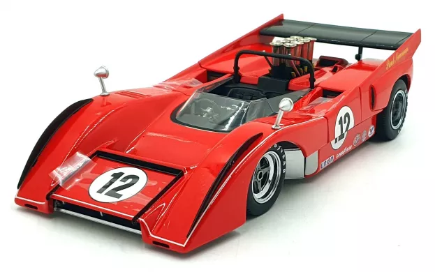 Truescale Mclaren M8d Team Motschenbacher Racing N 12 Can-am Riverside 1971 P.newman 1:18 TSM121803