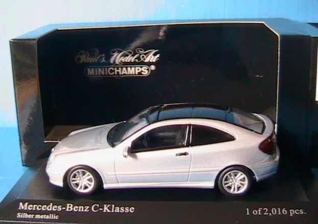 Minichamps Mercedes C-class Sportcoupe Cl203 2001 1:43 430030002