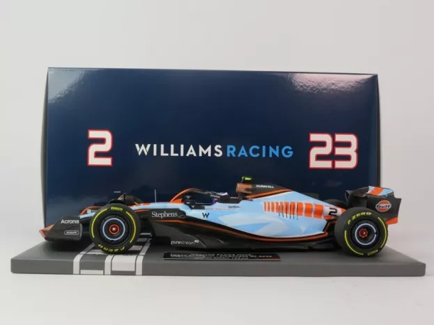 Minichamps Williams F1 Fw45 Team Williams Racing Gulf N 2 Singapore Gp 2023 Logan Sargeant 1:18 117231602