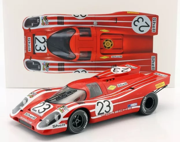 Norev Porsche 917k 4.9l Team Salzburg N 23 Winner 24h Le Mans 1970 Hans Herrmann Richard Attwood 1:12 127501