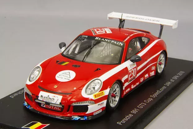Spark Porsche 911 991 Gt3 Team Speedlover N 230 24h Spa 2016 Meulders Paisse Pierre Richard 1:43 SB134