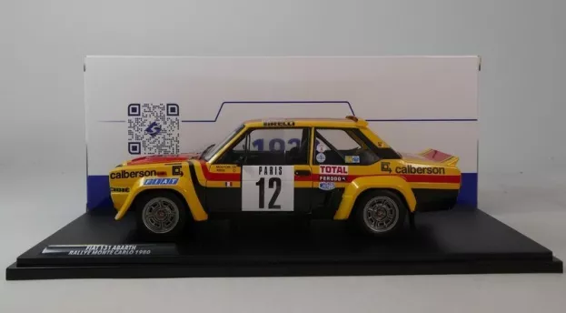 Solido Fiat 131 Abarth Team Calberson N 12 7th Rally Montecarlo 1980 Michelle Mouton Annie Arrii 1:18 1806007