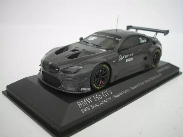 Minichamps Bmw 6-series M6 Gt3 Team Bmw Schnitzer N 18 Fia Gt World Cup Macau 2017 A.farfus 1:43 447172618
