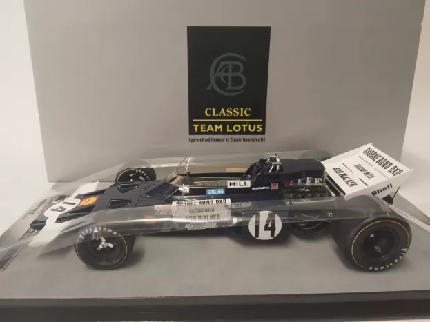 Tecnomodel Lotus F1 72 N 14 Mexico Gp 1970 Graham Hill 1:18 TM18-257E