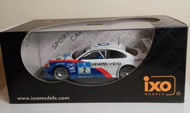 IXO Models Bmw M3 Gtr N 2 Winner Nurburgring 2005 Lamy Said Huisman Priaulx 1:43 GTM032