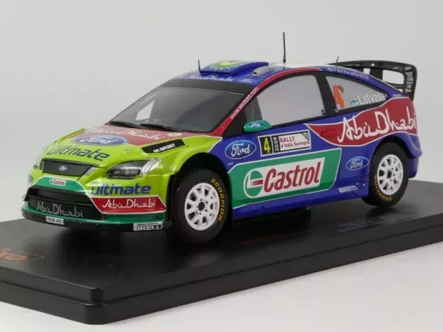 IXO Models Ford Focus Rs Wrc09 N 4 Winner Rally Sardinia Italy 2009 J.m.latvala M.anttila 1:24 24RAL027A.22