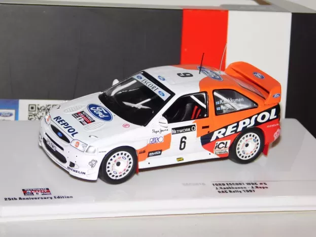 IXO Models Ford Escort Wrc Repsol N 6 Rally Rac Lombard 1997 K.kankkunen J.repo 1:43 RAC391B