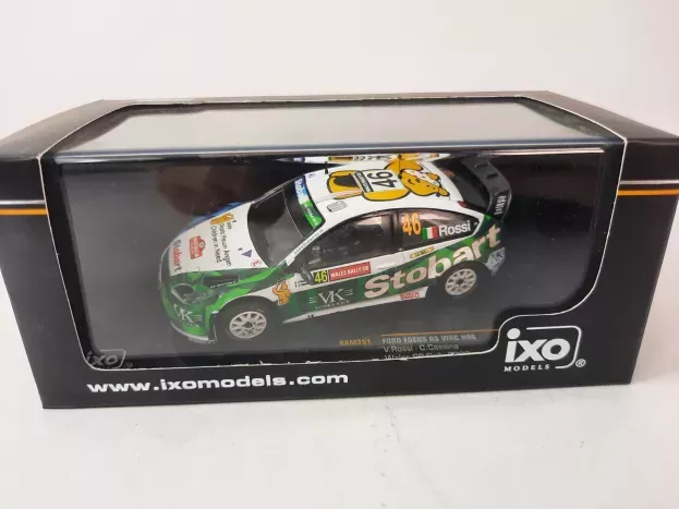 IXO Models Ford Focus Rs 07 Wrc Stobart N 46 Rally Wales Gb 2008 Valentino Rossi Carlo Cassina 1:43 RAM351