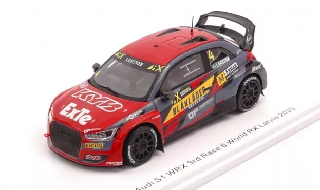 Spark Audi S1 Wrx Quattro Team Kyb Jc N 4 3rd Race 6 World Rx Lettonia 2020 R.larsson 1:43 S7883