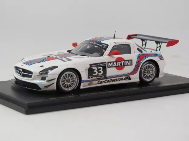 Spark Mercedes Sls Amg Gt3 Martini N 33 Winner Hankook 12h Zandvoort 2014 M.schultis R.van Der Zande P.schmidt C.bracke 1:43 SP054