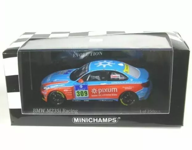Minichamps Bmw 2-series M235i Team Pixum Adrenalin Racing N 309 24h Nurburgring 2015 Fischer Konnerth Rink 1:43 437152509