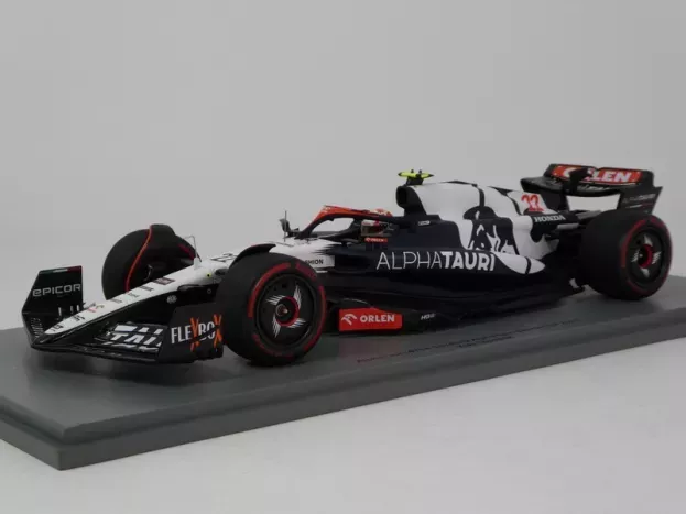 Spark Alpha Tauri F1 At04 Team Alpha Tauri N 22 Bahrain Gp 2023 Yuki Tsunoda 1:18 18S887