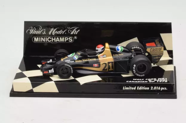 Minichamps Wolf F1 Ford Wr1 N 21 Gp Canada 1978 B.rahal 1:43 400780021