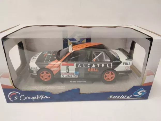 Solido Bmw 3-series M3 e30 Gr.a N 5 3rd Rally Ypres 1990 G.de Mevius W.lux 1:18 1801519