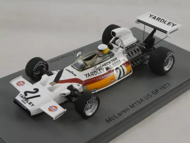 Spark Mclaren F1 M19a N 21 Usa Gp 1972 J.scheckter 1:43 S5735