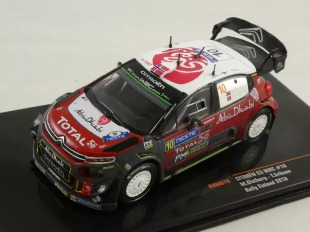 IXO Models Citroen C3 Wrc Abu Dhabi N 10 Rally Finland 2018 M.ostberg T.eriksen 1:43 RAM679